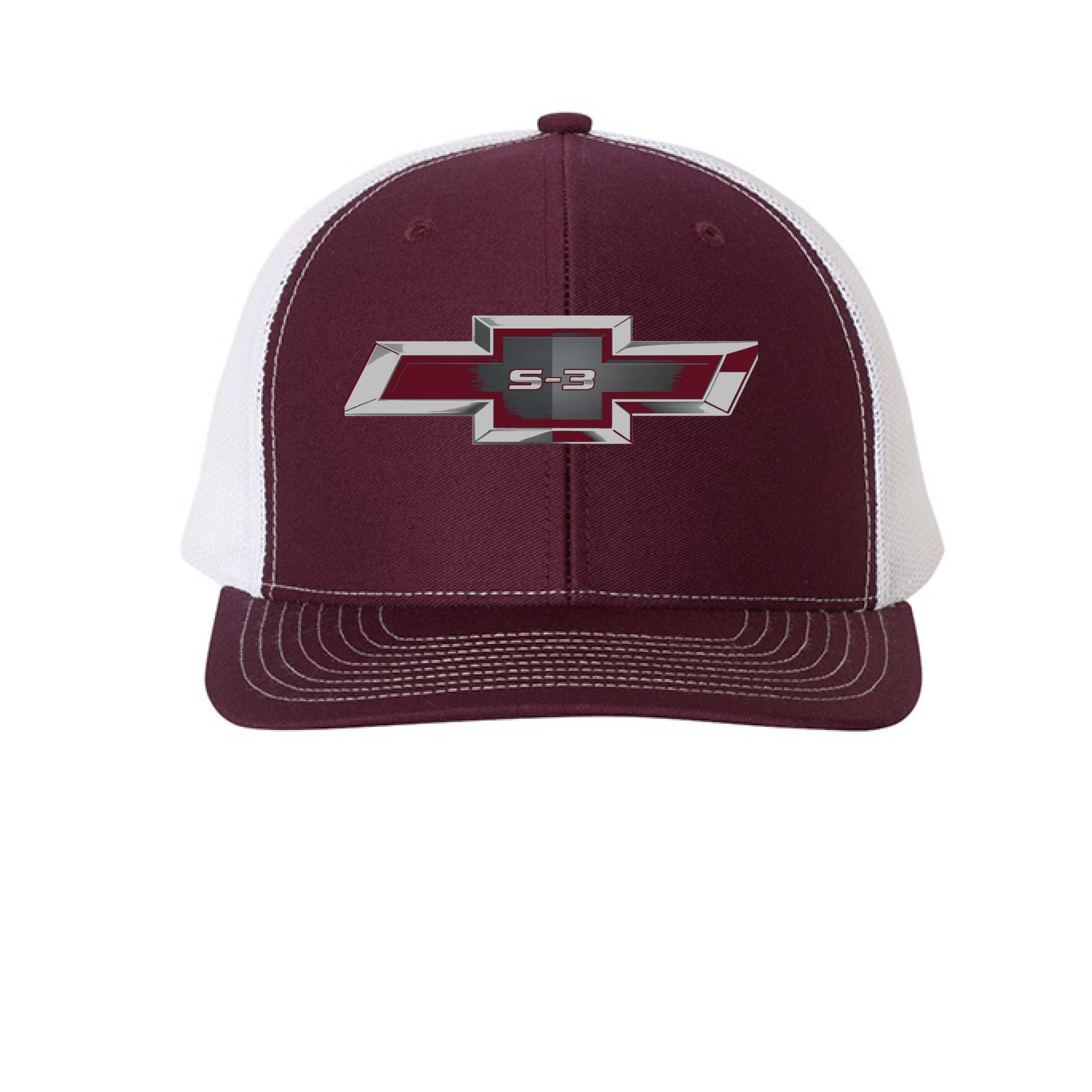 Maroon/ White - FRONT