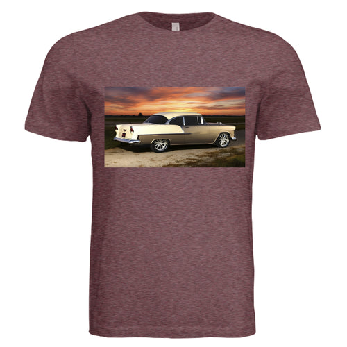 MAROON TRIBLEND - FRONT